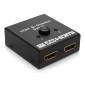 POWERTECH HDMI Bi-Direction switch 2 σε 1, 4K x 2K & 3D, μαύρο