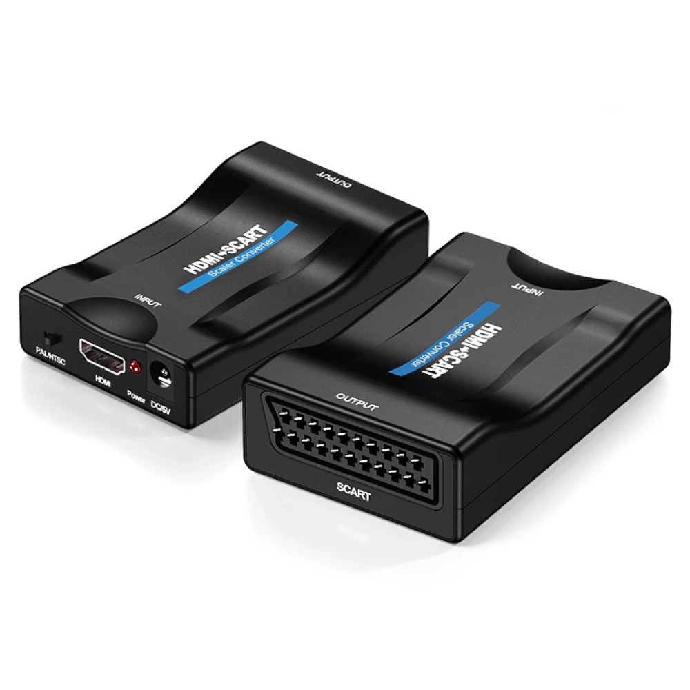 Αντάπτορας SCART σε HDMI CAB-H152, 10.2Gbps, NTSC & PAL, μαύρος