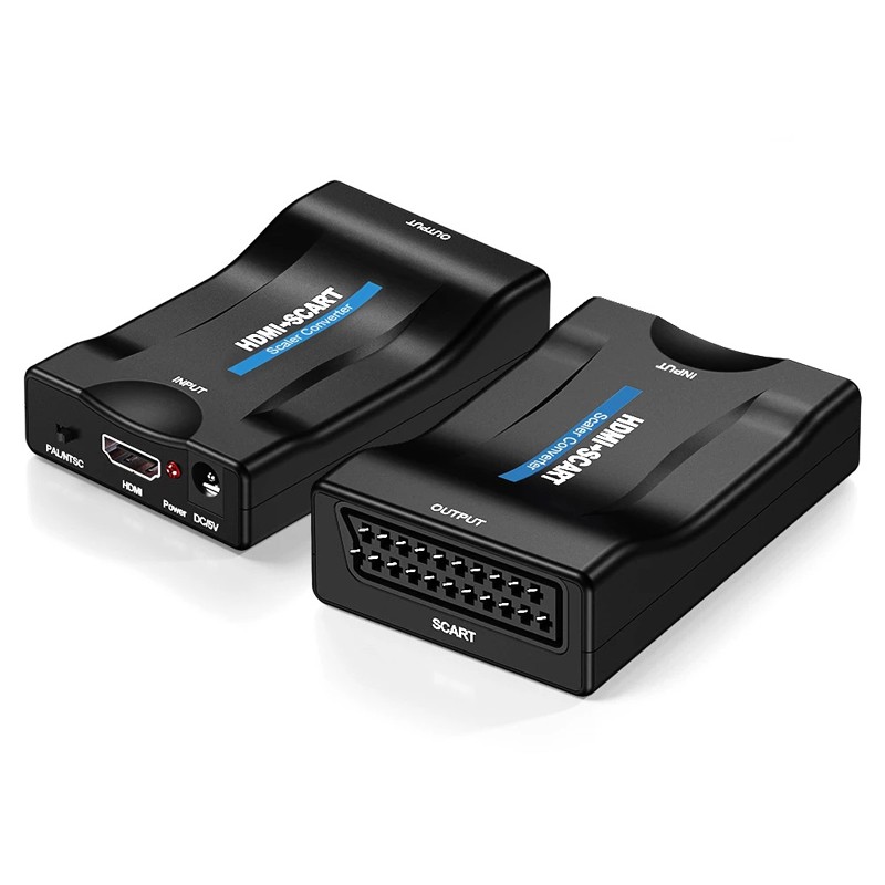 Αντάπτορας SCART σε HDMI CAB-H152, 10.2Gbps, NTSC & PAL, μαύρος