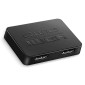 POWERTECH HDMI splitter CAB-H156, 1-in σε 2-out, 4K/30Hz, HDR/HDCP, μαύρο