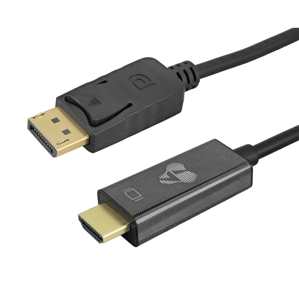 POWERTECH καλώδιο DisplayPort σε HDMI CAB-H189, 4K/60Hz, 21.6 Gbps, 3m, μαύρο