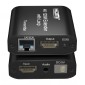 POWERTECH HDMI video extender CAB-H195 μέσω καλωδίου RJ45, 4K/30Hz, με loop, έως 120m