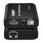 POWERTECH HDMI video extender CAB-H195 μέσω καλωδίου RJ45, 4K/30Hz, με loop, έως 120m