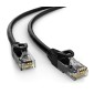 POWERTECH καλώδιο δικτύου CAB-N401, Cat 6 U/UTP, CCA, 250Hz, 0.25m, μαύρο