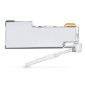 POWERTECH βύσμα RJ45 CAB-N448, ανοιχτού τύπου, Cat 6/6a FTP, μεταλλικό, ασημί, 50τμχ