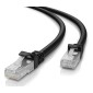 POWERTECH καλώδιο δικτύου CAB-N454, Cat 5e U/UTP, CCA, 100Hz, 1.5m, μαύρο
