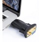 POWERTECH αντάπτορας USB 2.0 σε RS232 CAB-U152, PL2303TA, μαύρος