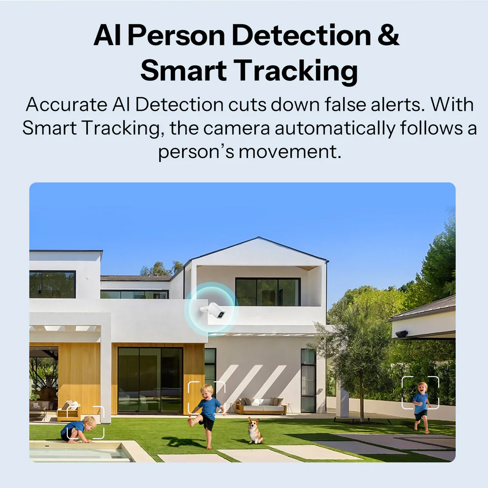 SONOFF smart κάμερα CAM-B1P, 2K, WiFi, SD, IP65