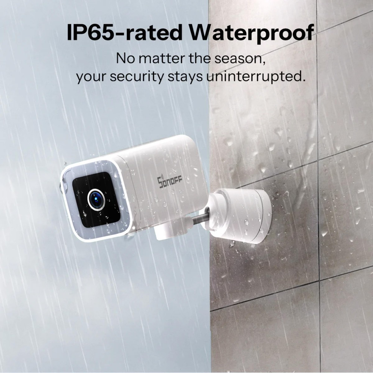SONOFF smart κάμερα CAM-B1P, 2K, WiFi, SD, IP65