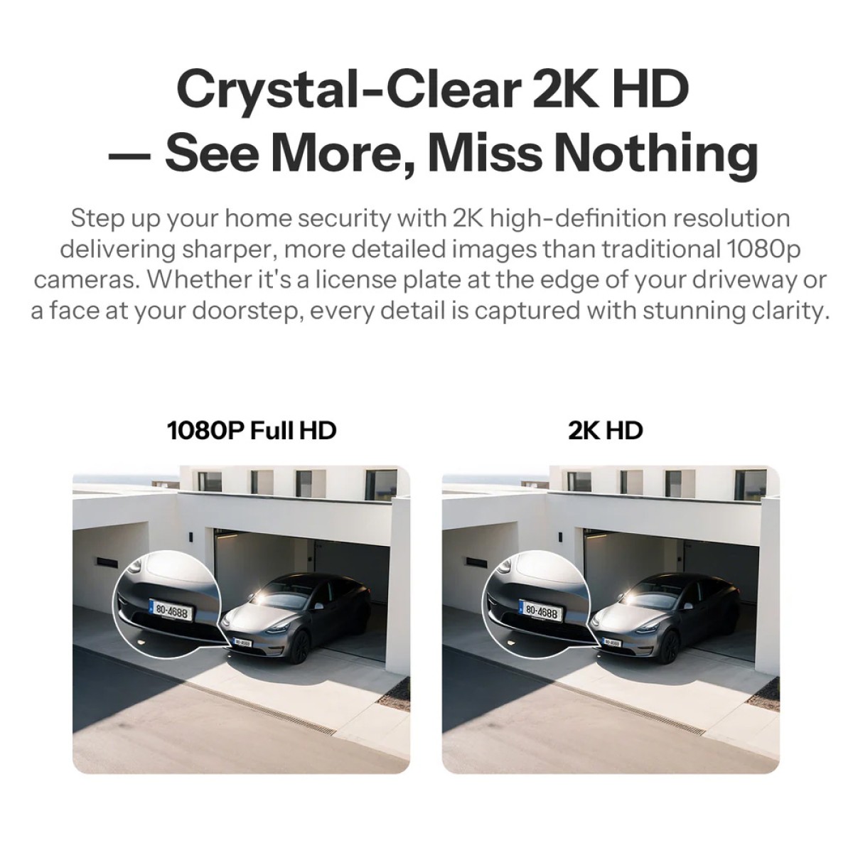 SONOFF smart κάμερα CAM-B1P, 2K, WiFi, SD, IP65