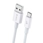 CELEBRAT καλώδιο USB-C σε USB CB-24C, 3A, 1.2m, λευκό
