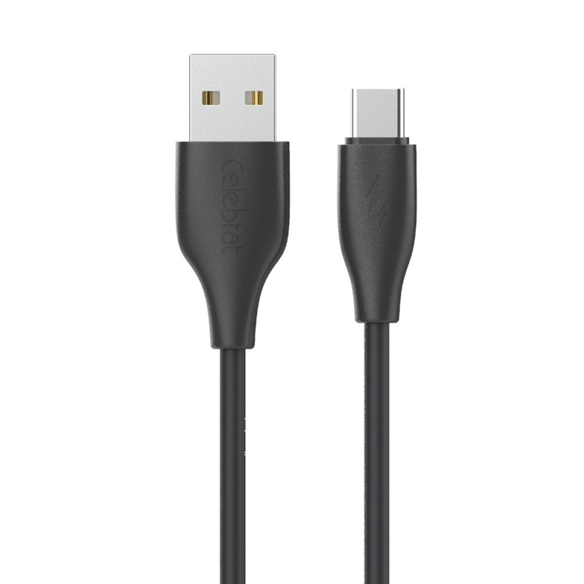 CELEBRAT καλώδιο USB-C σε USB CB-31A, 3A, 480Mbps, 1m, μαύρο