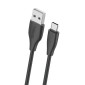 CELEBRAT καλώδιο USB-C σε USB CB-31A, 3A, 480Mbps, 1m, μαύρο
