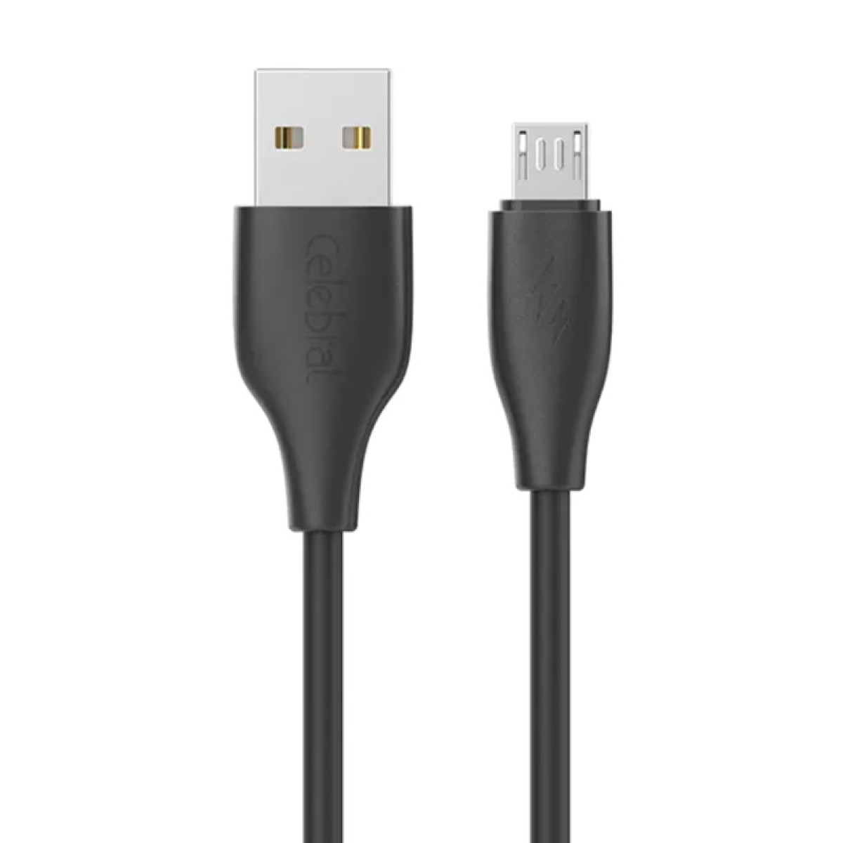 CELEBRAT καλώδιο micro USB σε USB CB-31, 3A, 480Mbps, 1m, μαύρο