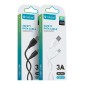 CELEBRAT καλώδιο micro USB σε USB CB-31, 3A, 480Mbps, 1m, λευκό