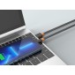 CELEBRAT καλώδιο micro USB σε USB CB-33M, flat, 2.1A, 1m, μαύρο