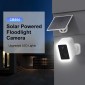 VSTARCAM smart ηλιακή κάμερα CB554 με φωτισμό, 3MP, WiFi, SD, 5200mAh, IP66
