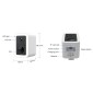VSTARCAM smart ηλιακή κάμερα CB554 με φωτισμό, 3MP, WiFi, SD, 5200mAh, IP66