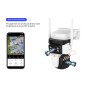 VSTARCAM smart ηλιακή κάμερα CB621DR, dual lens, 3MP, WiFi, SD, PTZ, IP66