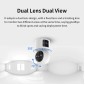 VSTARCAM smart κάμερα CB90DR, 2MP, dual lens, WiFi, PTZ, SD, 5200mAh backup battery