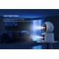 VSTARCAM smart κάμερα CB90DR, 2MP, dual lens, WiFi, PTZ, SD, 5200mAh backup battery