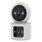 VSTARCAM smart κάμερα CB90DR, 2MP, dual lens, WiFi, PTZ, SD, 5200mAh backup battery