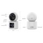 VSTARCAM smart κάμερα CB90DR, 2MP, dual lens, WiFi, PTZ, SD, 5200mAh backup battery