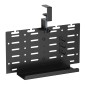 BRATECK cable management γραφείου CC11-20-1, μεταλλικό, 384x63x307mm, μαύρο
