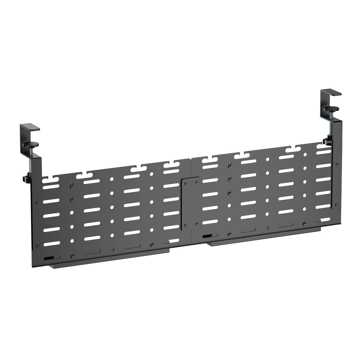 BRATECK cable management γραφείου CC11-20-2, μεταλλικό, 768x63x307mm, μαύρο
