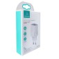 USAMS φορτιστής τοίχου US-CC118, 1x type-C, PD3.0 20W 3A, λευκός