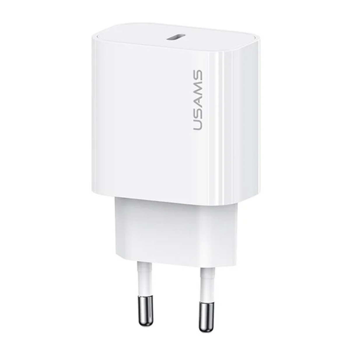 USAMS φορτιστής τοίχου CC226, USB-C, 20W, λευκός