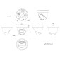 LONGSE υβριδική κάμερα CMSDTHC200FPEW, 2.8mm, 1/3" CMOS, 5MP, IP65
