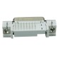 DVI Connector - DVI 25P, Nickel, White