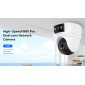 VSTARCAM smart κάμερα CS2DR, 3MP, dual lens, WiFi, PTZ, SD