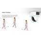 VSTARCAM smart κάμερα CS2DR, 3MP, dual lens, WiFi, PTZ, SD