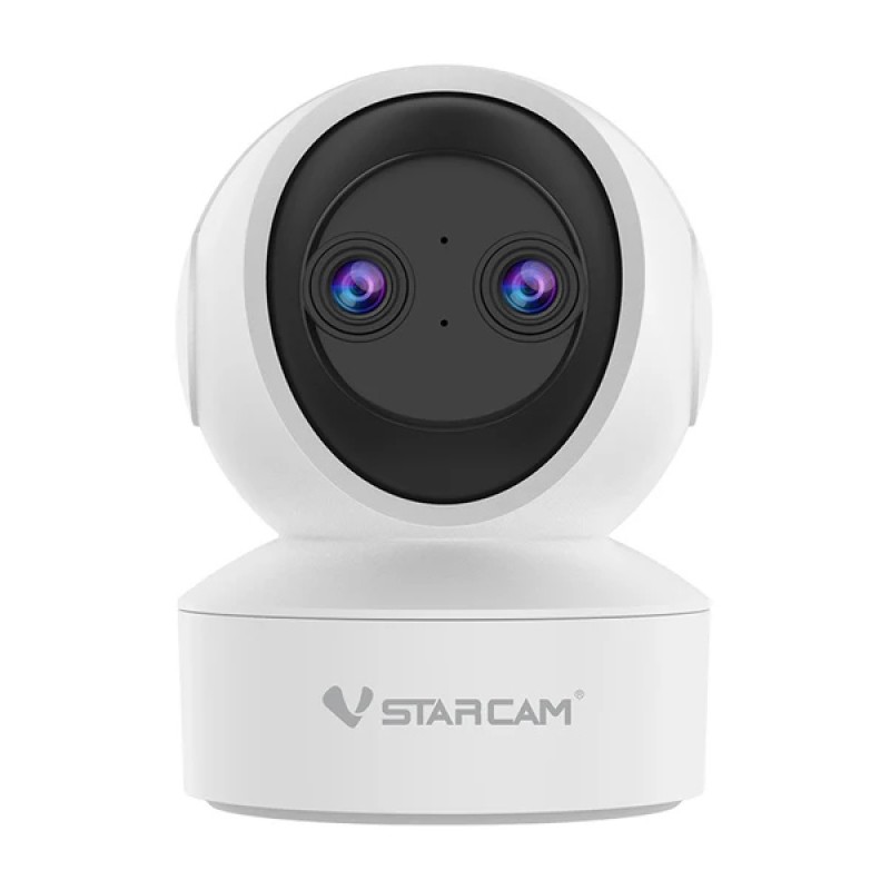 VSTARCAM smart κάμερα CS49D, 3MP, dual lens, WiFi, PTZ, SD