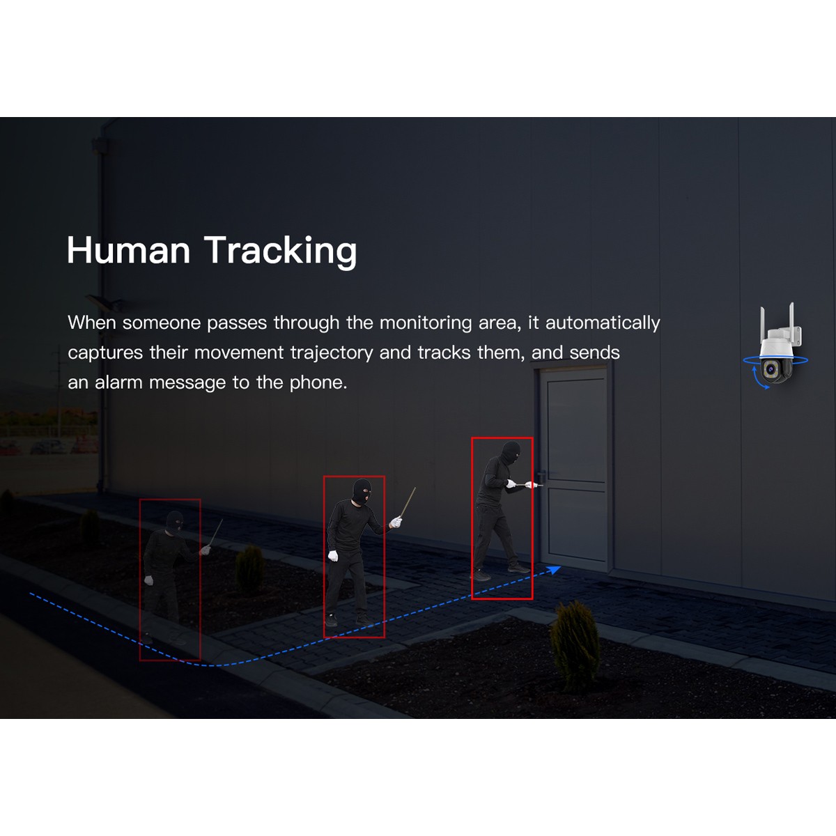 VSTARCAM smart κάμερα CS610Q, 4K/8MP, WiFi, PTZ, SD, IP66