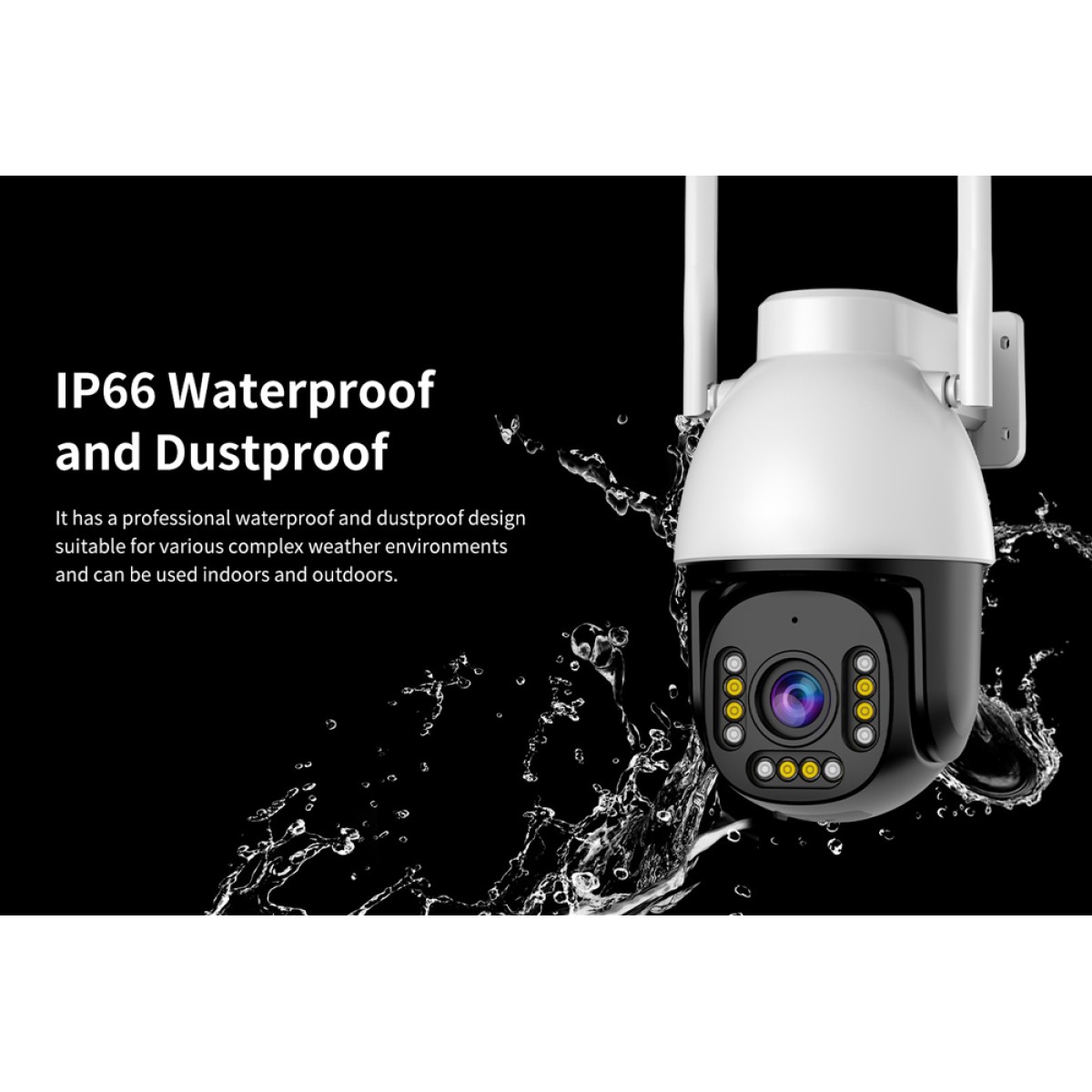 VSTARCAM smart κάμερα CS611Q-UV, 4MP, WiFi, PTZ, SD