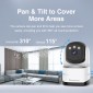 VSTARCAM smart κάμερα CS995, 3MP, WiFi, PTZ, SD