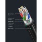 CABLETIME καλώδιο USB-C σε USB CT-AMCMG1, 3A, 5Gbps, 1m, μαύρο