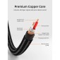 CABLETIME καλώδιο ήχου 2x RCA σε 2x RCA CT-RCA, 2m, μαύρο