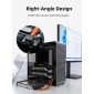 CABLETIME καλώδιο SATA III CT-SATA3R, γωνιακό, 6Gbps, 0.50m, πορτοκαλί