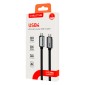 CABLETIME καλώδιο USB-C CT-USB4V2, USB4, 240W, 80Gbps, 8K/60Hz, 1m, μαύρο