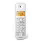 PHILIPS ασύρματο τηλέφωνο D1601W-34, με ελληνικό μενού, λευκό