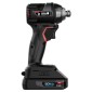 DELI παλμικό κατσαβίδι μπαταρίας DE-QZ20-1D2, Brushless, 20V, 2x 2Ah, 200N.m