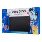XP-PEN ταμπλέτα σχεδίασης με γραφίδα Deco 01 V3, 254x158.7mm, μαύρο