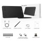 XP-PEN ταμπλέτα σχεδίασης με γραφίδα Deco Mini 7W, ασύρματη σύνδεση, 177.8x111.1mm, μαύρο