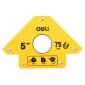 DELI μαγνητική γωνία συγκόλλησης DL-HDW75 με 45°/90°/135° γωνίες, 5", 34kg