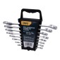 DELI σετ γερμανοπολύγωνα κλειδιά DL130008A, 6-19mm, 8τμχ