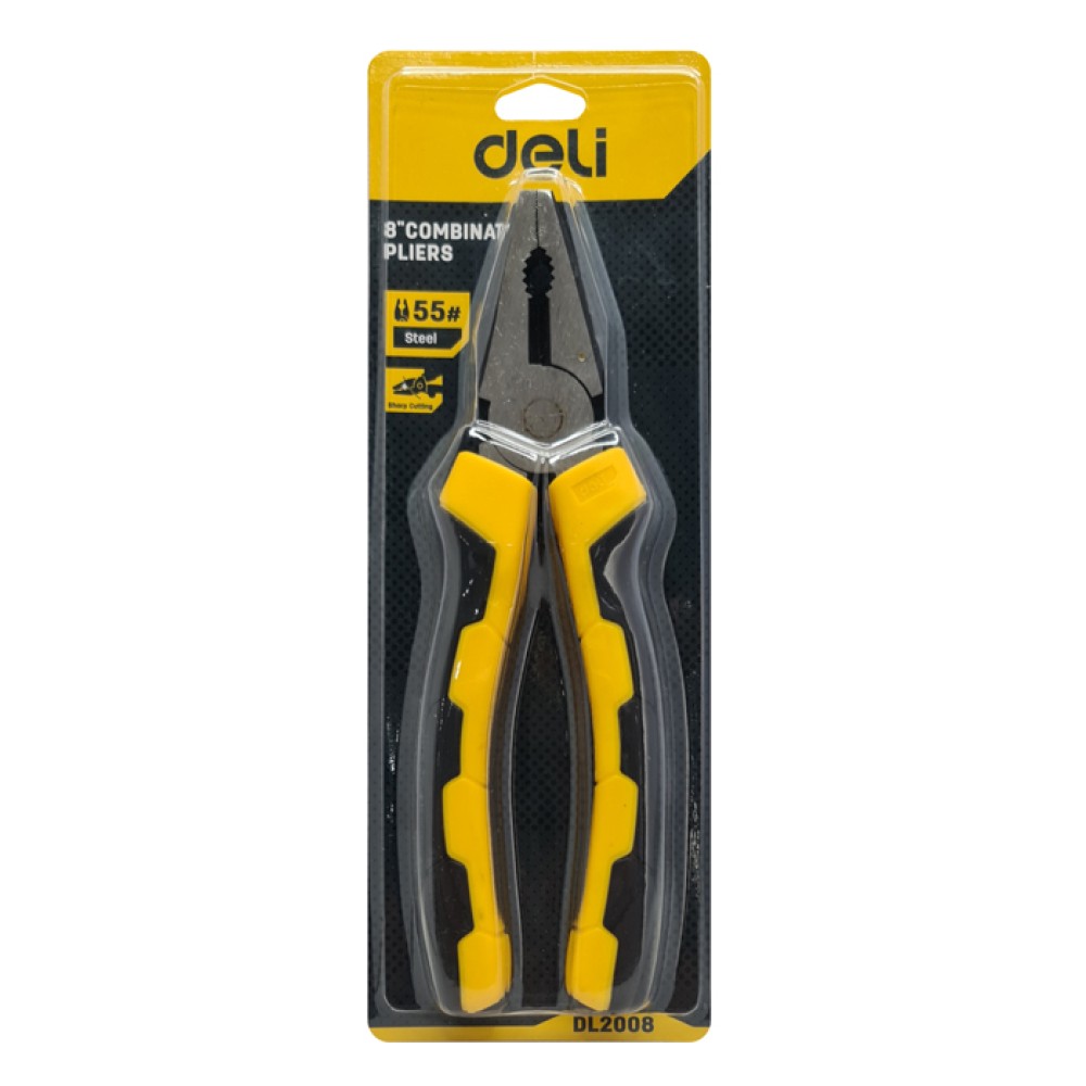 DELI σετ πένσες DL2008-3 με αντιολισθητικές λαβές, 20.5/17.5/17cm, 3τμχ